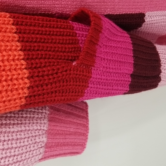 St John's Bay Long Multicolored Cardigan Duster Sweater - Picture 6 of 9